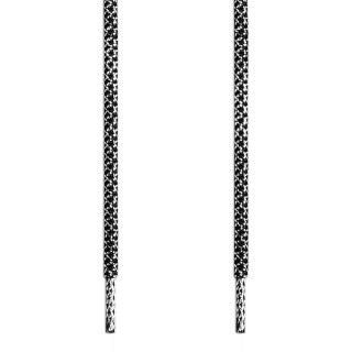 Adidas Yeezy - Snørebånd sort og sølv